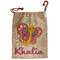 Butterflies Santa Sack - Front (Personalized)