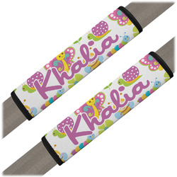 Butterflies Seat Belt Covers (Set of 2) (Personalized)