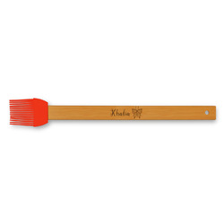 Butterflies Silicone Brush - Red (Personalized)