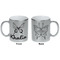 Butterflies Silver Mug - Approval