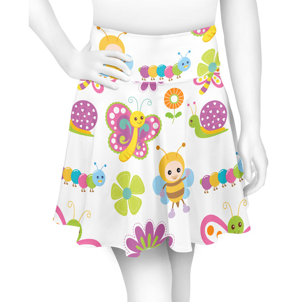 Custom Butterflies Skater Skirt