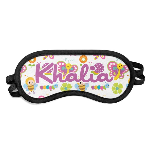 Custom Butterflies Sleeping Eye Mask - Small (Personalized)