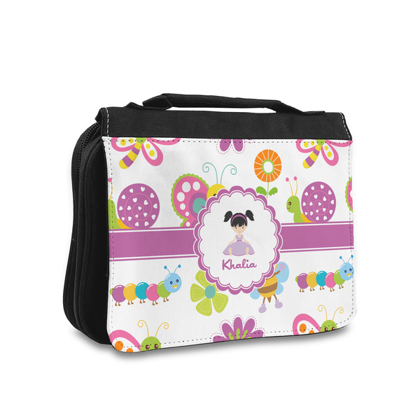 Custom Butterflies Toiletry Bag - Small (Personalized)