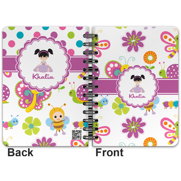 Butterflies Spiral Journal 5 x 7 - Apvl