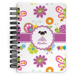 Butterflies Spiral Notebook - 5x7 w/ Name or Text