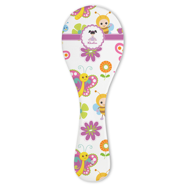 Custom Butterflies Ceramic Spoon Rest (Personalized)