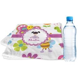 Butterflies Sports & Fitness Towel (Personalized)