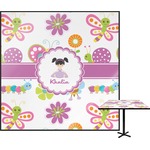 Butterflies Square Table Top (Personalized)