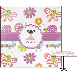 Butterflies Square Table Top - 24" (Personalized)