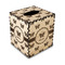 Butterflies Square Tissue Box Covers - Wood - Front