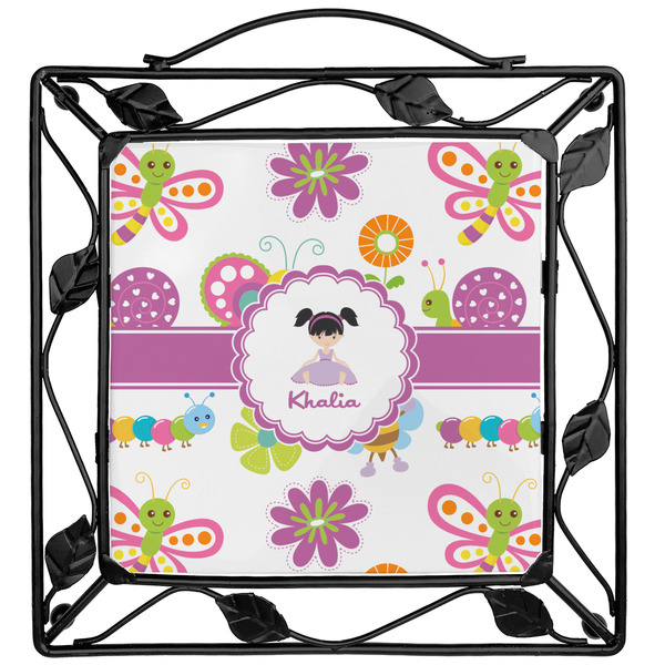 Custom Butterflies Square Trivet (Personalized)