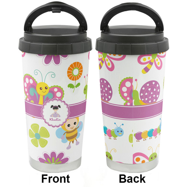 Butterflies Stainless Steel Travel Cup - Apvl