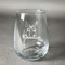 Butterflies Stemless Wine Glass - Front/Approval