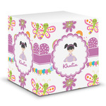 Butterflies Sticky Note Cube (Personalized)