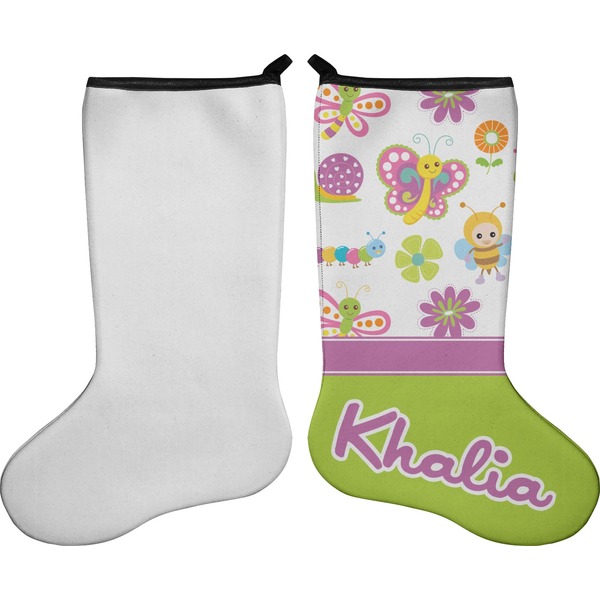 Butterflies Stocking - Single-Sided - Approval