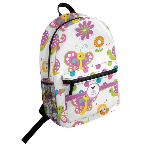 Custom Butterflies Student Backpack (Personalized)