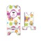 Butterflies Stylized Phone Stand - Front & Back - Small