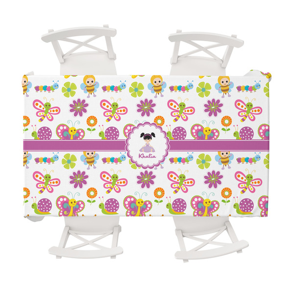 Custom Butterflies Tablecloth - 58"x102" (Personalized)