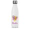 Butterflies Water Bottle - 17 oz. - Stainless Steel - Full Color Printing (Personalized)
