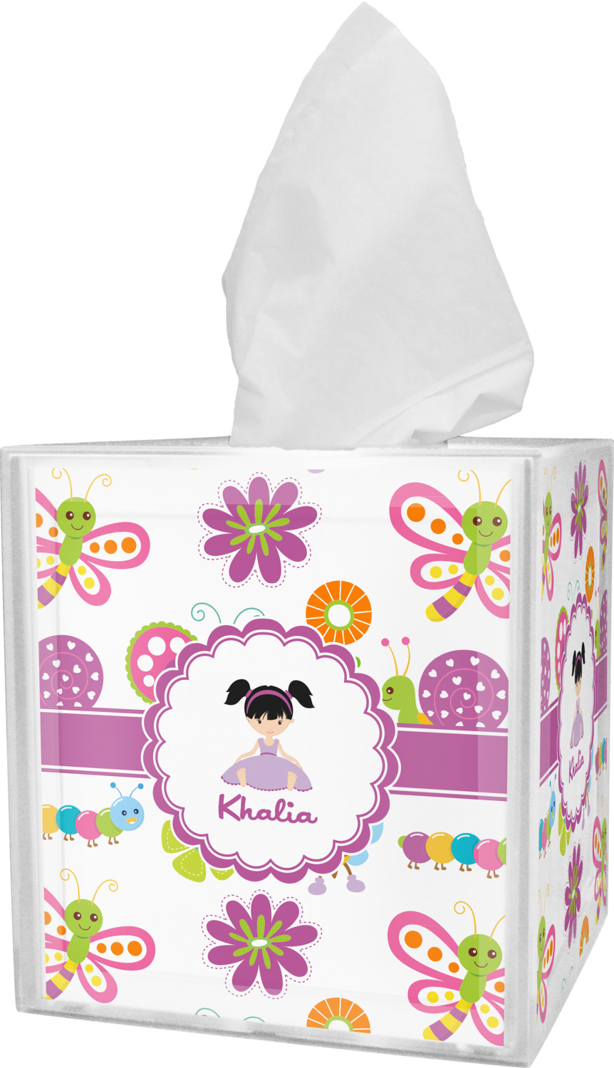 Butterflies Tissue Box Cover (Personalized) YouCustomizeIt