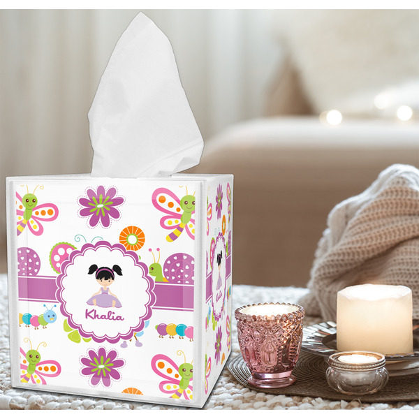 Butterflies Tissue Box - LIFESTYLE
