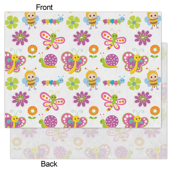 Butterflies Tissue Paper - Lightweight - Large - Front & Back