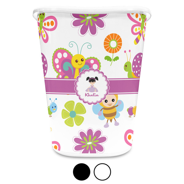 Butterflies Custom Waste Basket