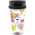 Butterflies Acrylic Travel Mug without Handle (Personalized)