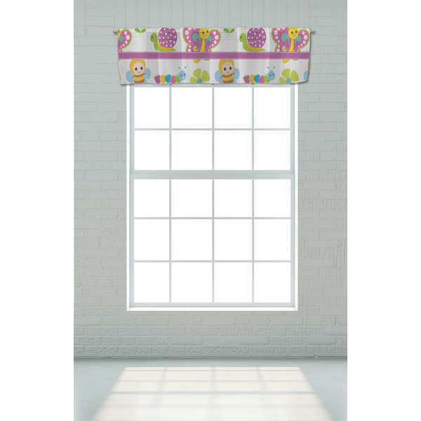 Butterflies Valance - On window