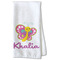 Butterflies Waffle Towel - Partial Print Print Style Image