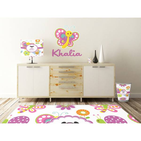 Butterflies Wall Graphic Decal Wooden Desk