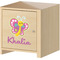 Butterflies Wall Graphic on Wooden Cabinet