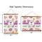 Butterflies Wall Hanging Tapestries - Parent/Sizing