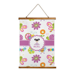 Butterflies Wall Hanging Tapestry - Tall (Personalized)