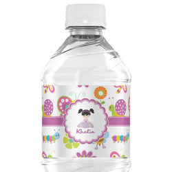 Butterflies Water Bottle Labels - Custom Sized (Personalized)