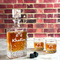 Butterflies Whiskey Decanters - 26oz Rect - LIFESTYLE