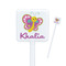 Butterflies Square Plastic Stir Sticks (Personalized)