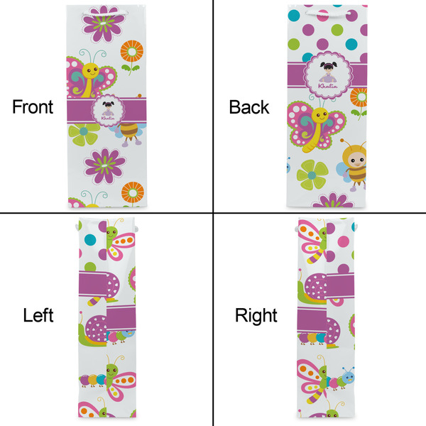 Butterflies Wine Gift Bag - Gloss - Approval