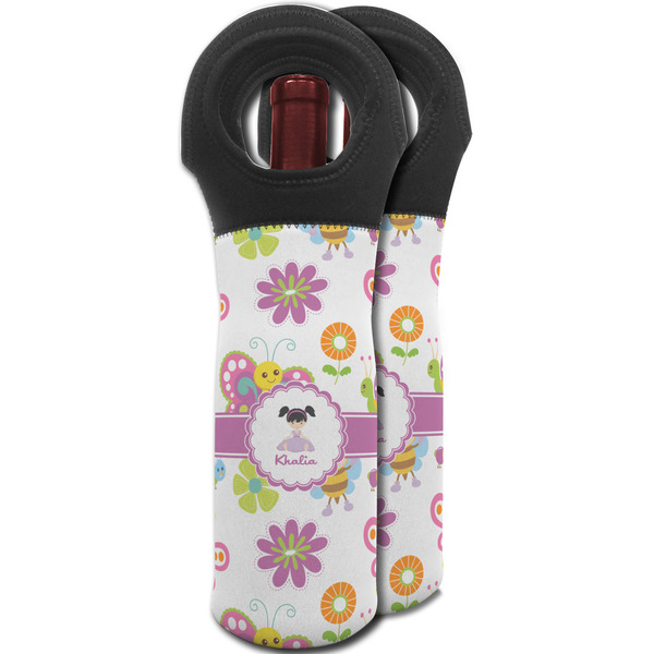 Butterflies Wine Tote Bag - MAIN