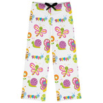 Butterflies Womens Pajama Pants - XS