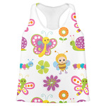 Butterflies Womens Racerback Tank Top - 2X Large