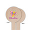 Butterflies Wooden 6" Food Pick - Round - Single Sided - Front & Back