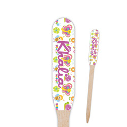 Butterflies Paddle Wooden Food Picks (Personalized)