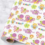 Butterflies Wrapping Paper Roll - Large (Personalized)