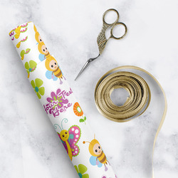 Butterflies Wrapping Paper Roll - Small (Personalized)