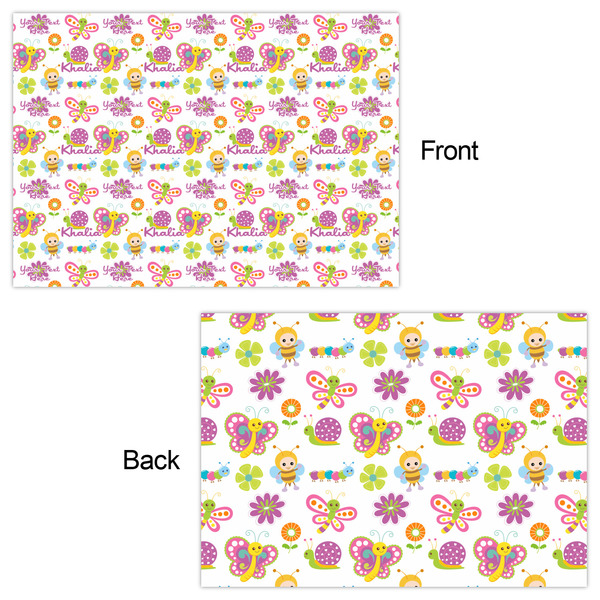 Butterflies Wrapping Paper Sheet - Double Sided - Front & Back