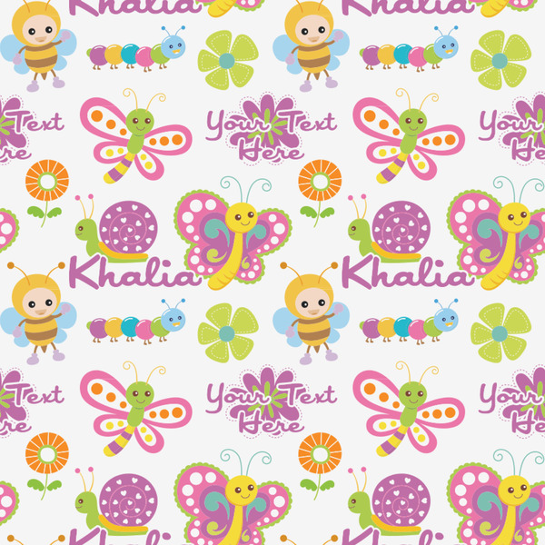 Butterflies Wrapping Paper Square