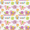 Butterflies Wrapping Paper Square