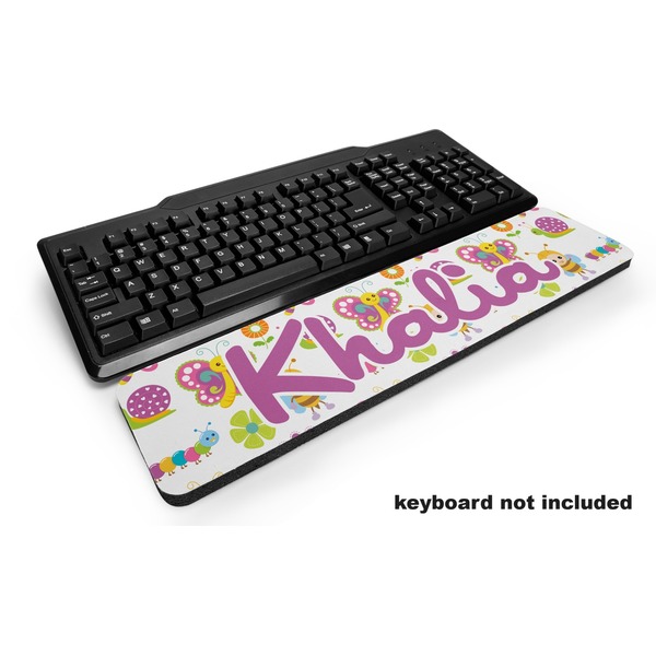 Custom Butterflies Keyboard Wrist Rest (Personalized)