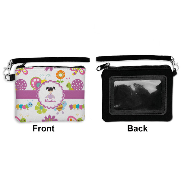 Butterflies Wristlet ID Cases - Front & Back